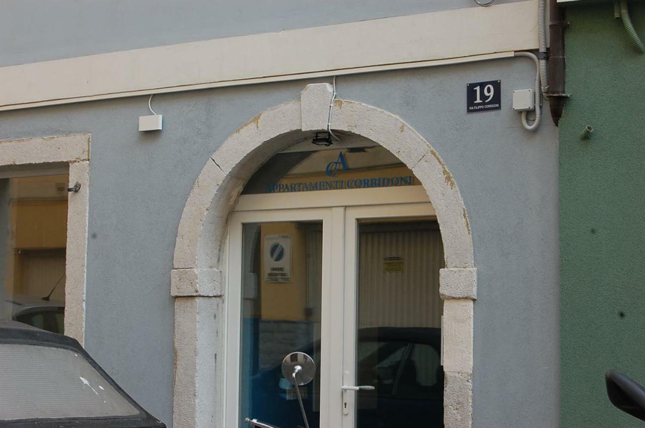 Appartamenti Corridoni Trieszt Kültér fotó